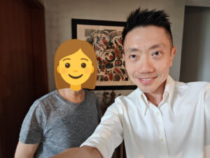 Photo with long time real estate client of more than 15 years