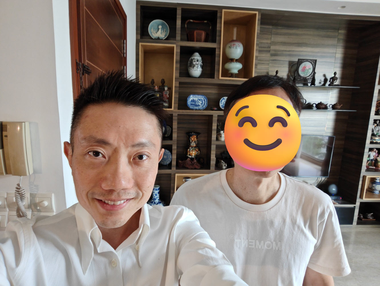 Photo with long time real estate client