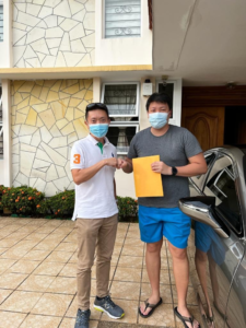 real estate property sold to happy buyer